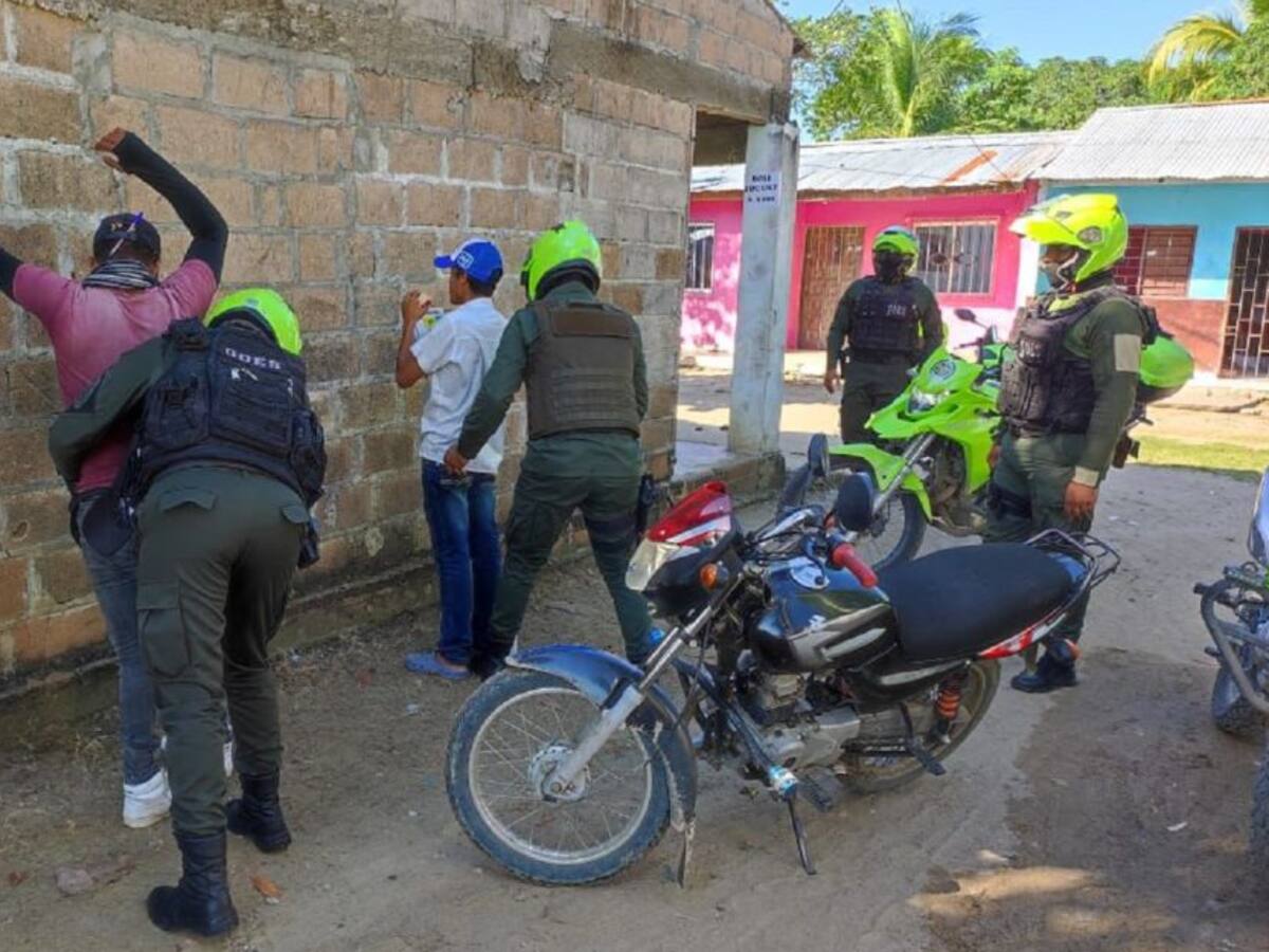 Celebración de velitas en Bolívar dejó cinco capturados