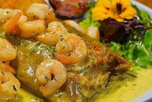 "Tamal Pacífico", uno de los platos más apetecidos del restaurante.