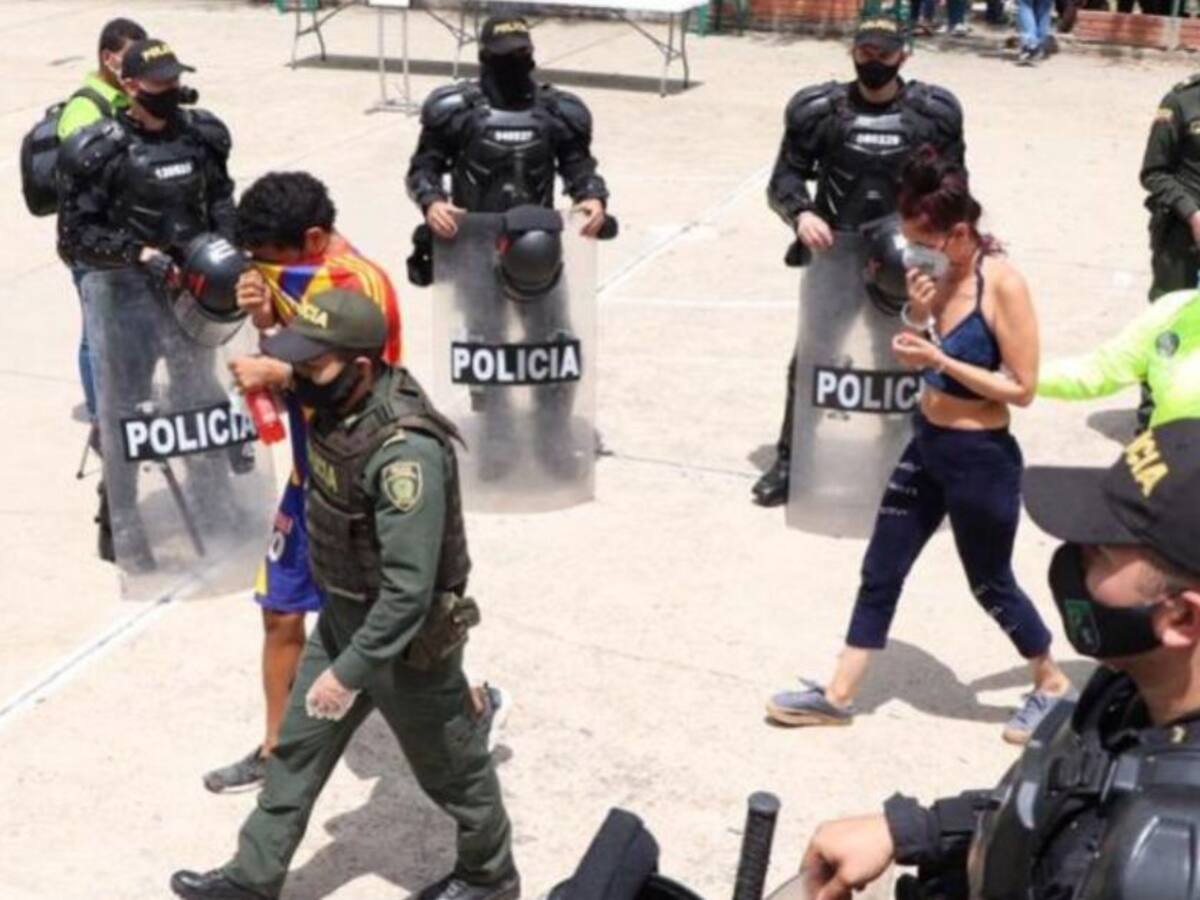 Crearon celda provisional para detenidos en Girón