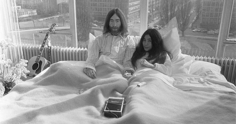 Lennon y Yoko Ono.
