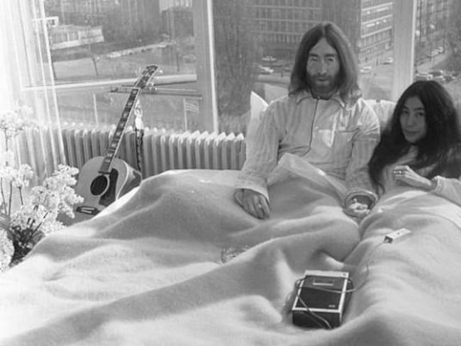 Lennon y Yoko Ono.