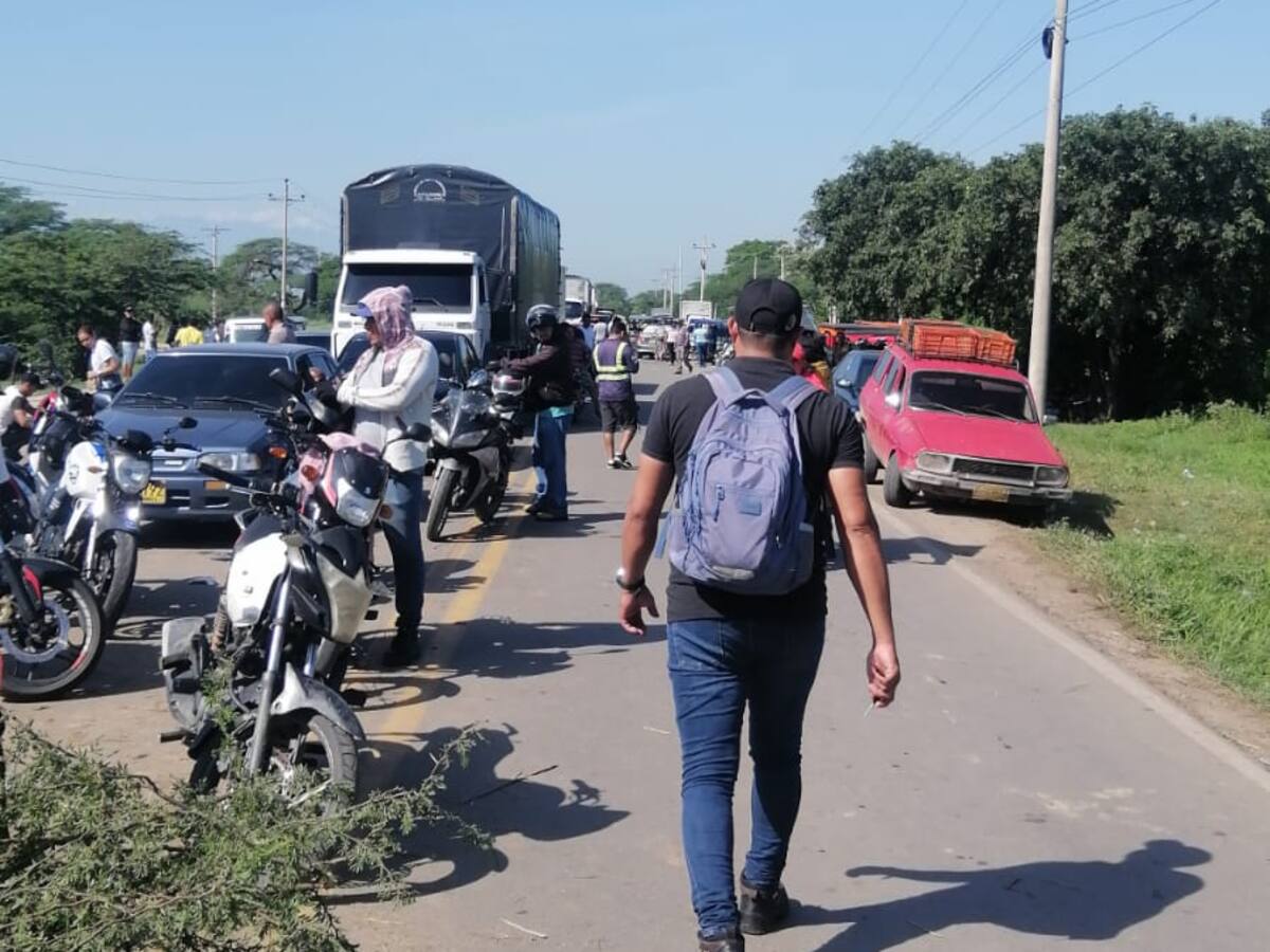 Comunidades del sur de La Guajira adelantan bloqueos