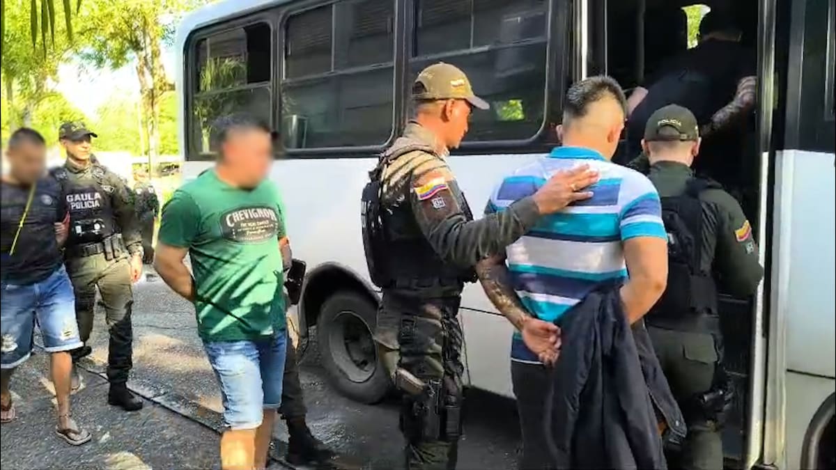 Capturan a 6 dragoneantes de la cárcel de La Dorada por colaborar con una red de extorsión