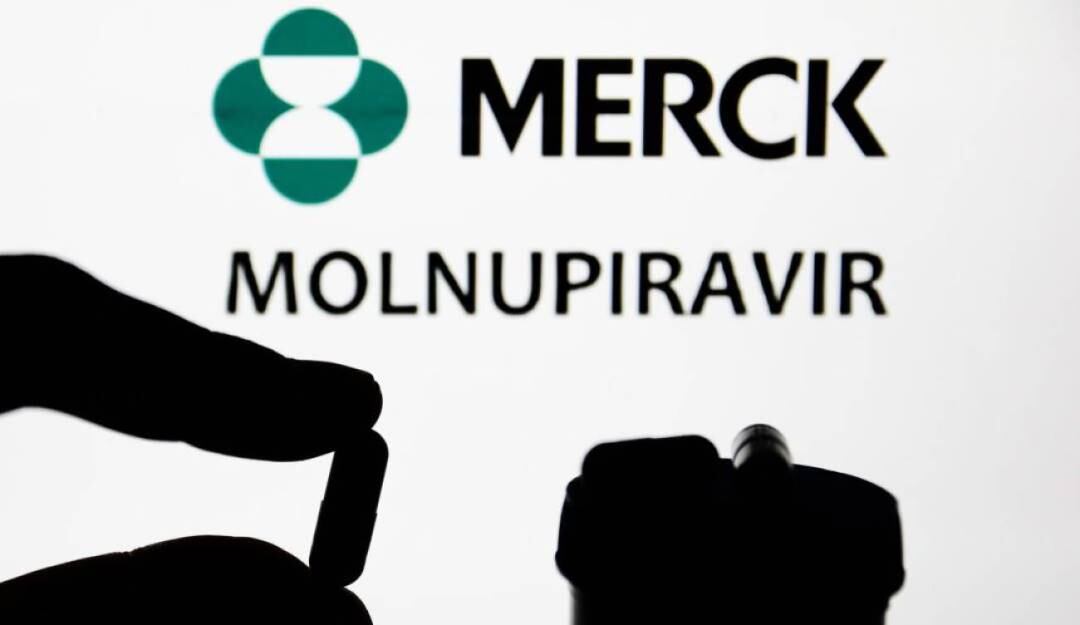 La pastilla de Merck contra el coronavirus.   Foto: Getty 