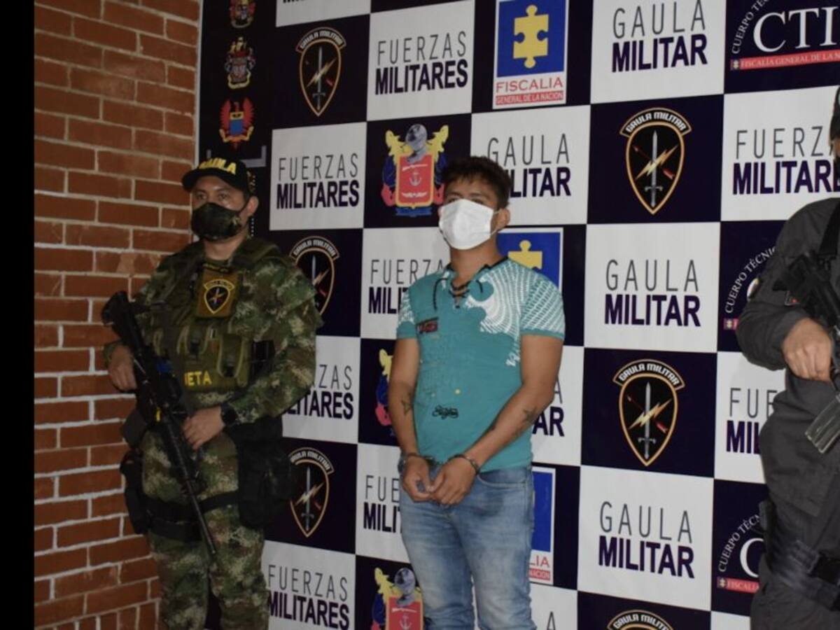 Capturado alias ‘Pedro’ en el Caquetá