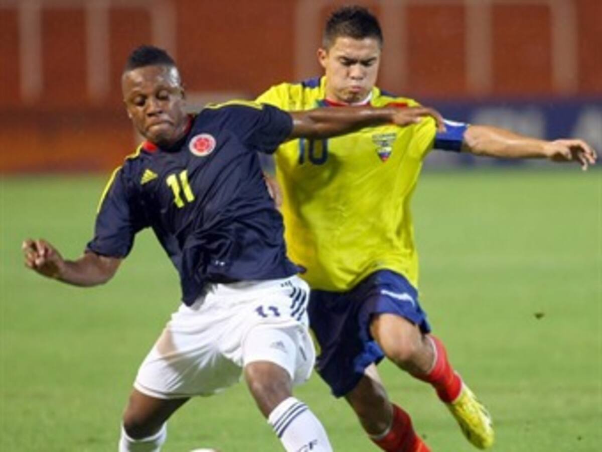 Colombia venció 2-1 a Ecuador en el hexagonal final del Sudamericano Sub 20