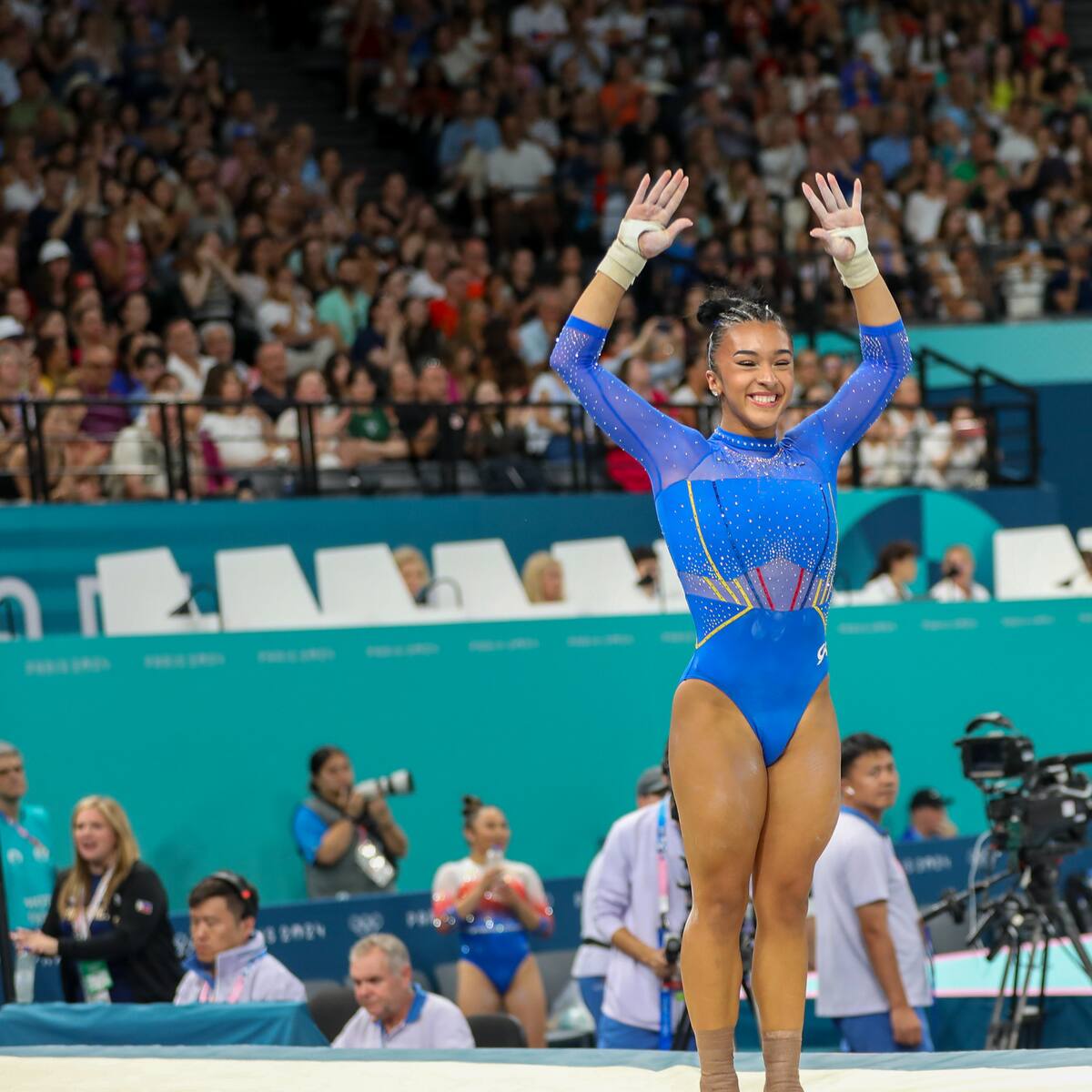 La colombiana Luisa Blanco debuta en Juegos Olímpicos y es finalista en gimnasia artística