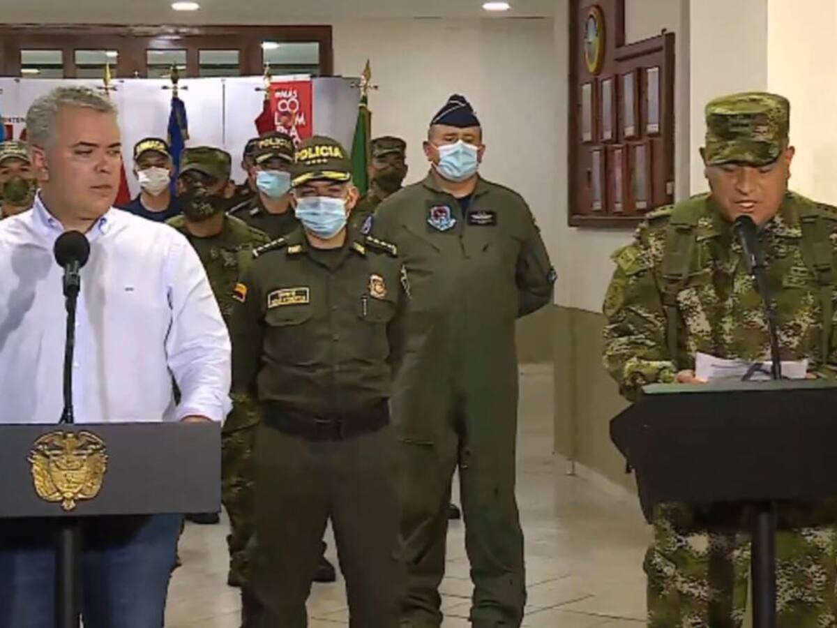 Presidente Iván Duque confirmó que fue abatido alias 'Uriel'