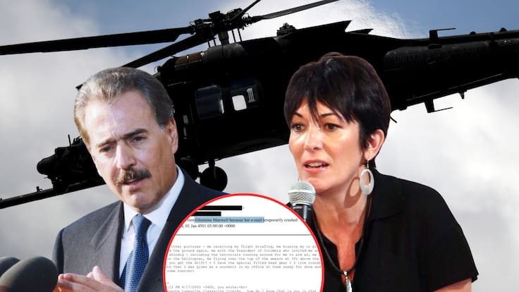 Correo de Ghislaine Maxwell, socia de Epstein, detalla invitación del presidente Pastrana a Colombia