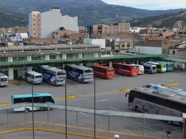 Terminal de trasporte de Sogamoso. Foto: Alcaldía Sogamoso