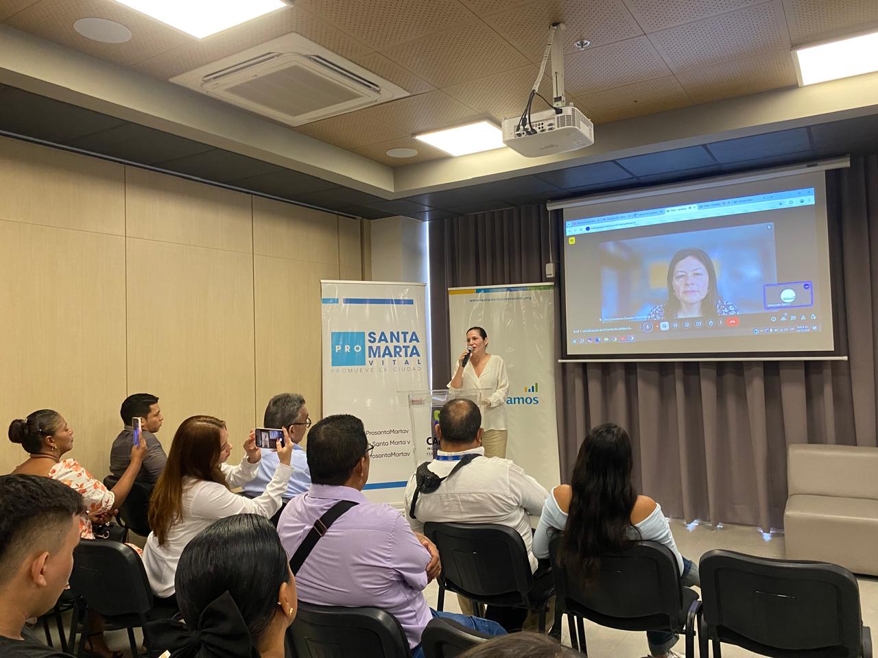 Santa Marta Cómo Vamos presentó el Informe de Calidad de Vida 2023