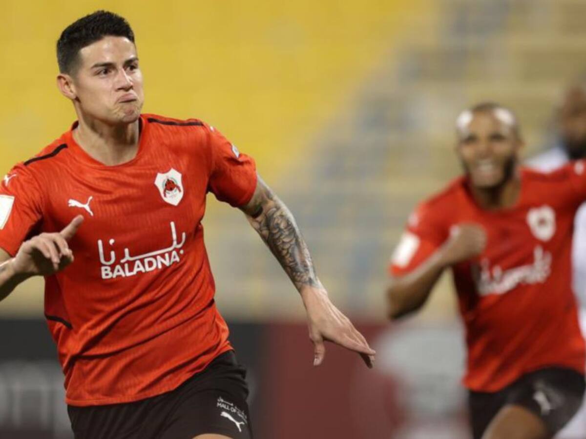 James otra vez baja con Al-Rayyan y preocupa para Eliminatorias