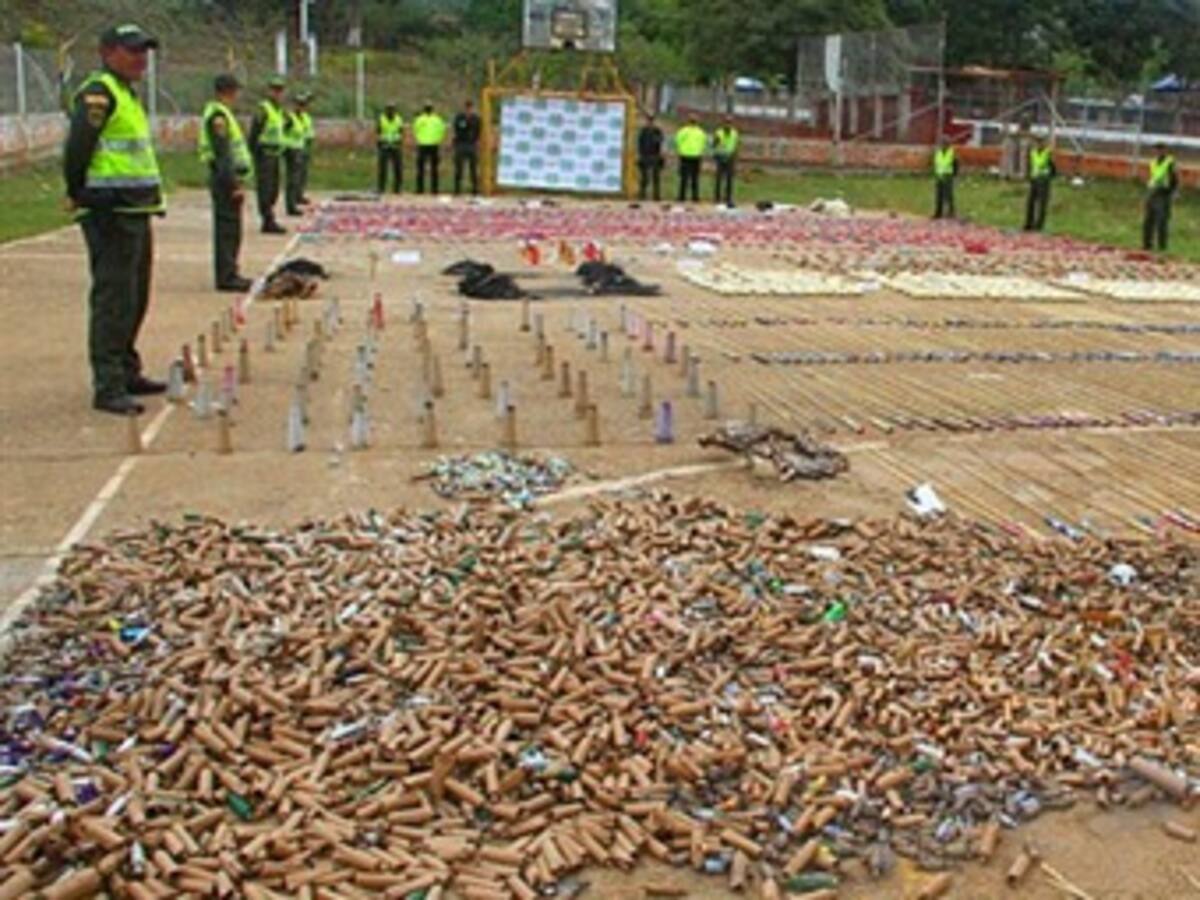 En Cúcuta incautan cargamento de pólvora que era llevada a la Costa Caribe