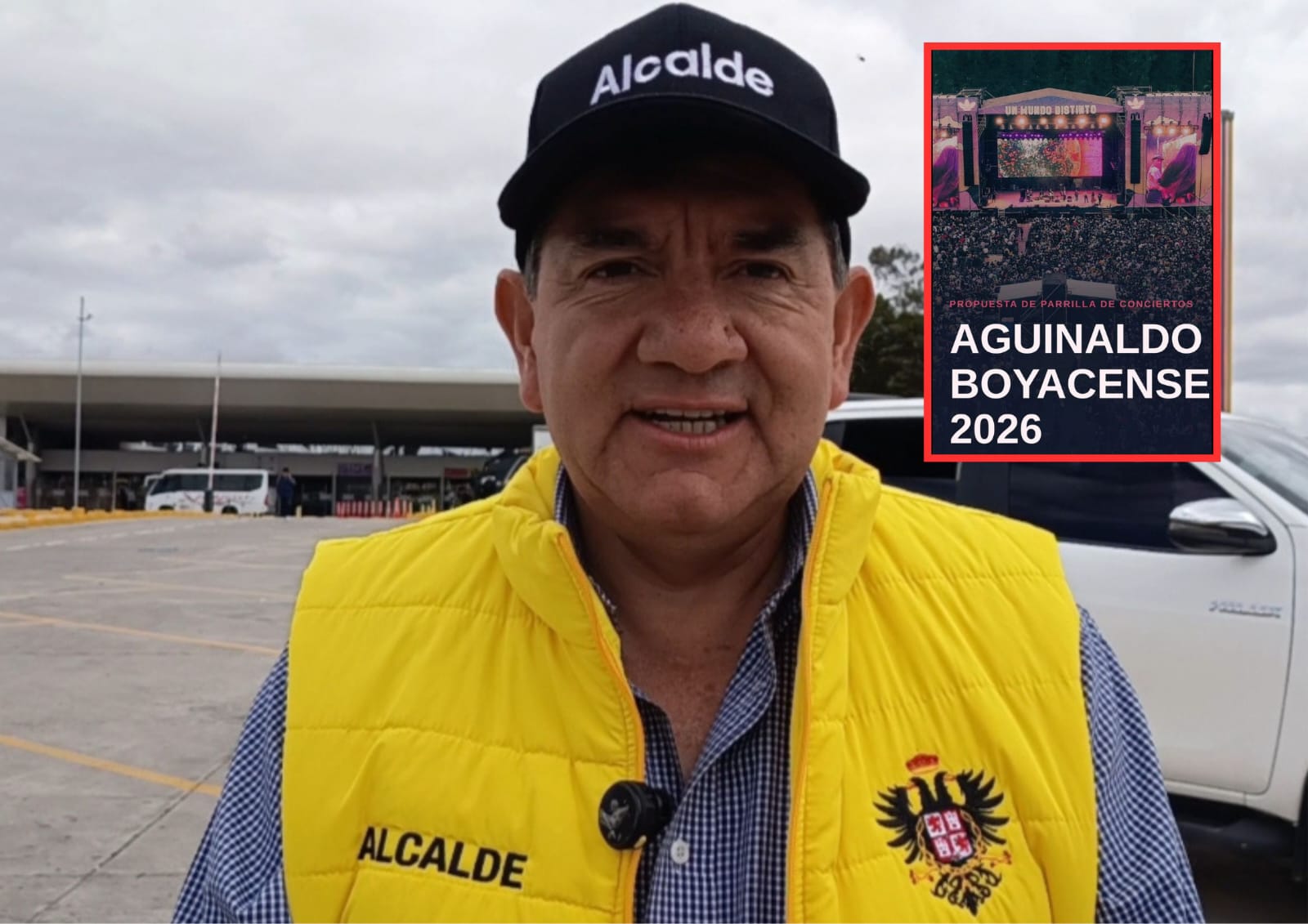 El alcalde de Tunja, Rafael Acevedo, señaló que esta semana se reunirá con su equipo jurídico para analizar el convenio del Aguinaldo Boyacense 2026.