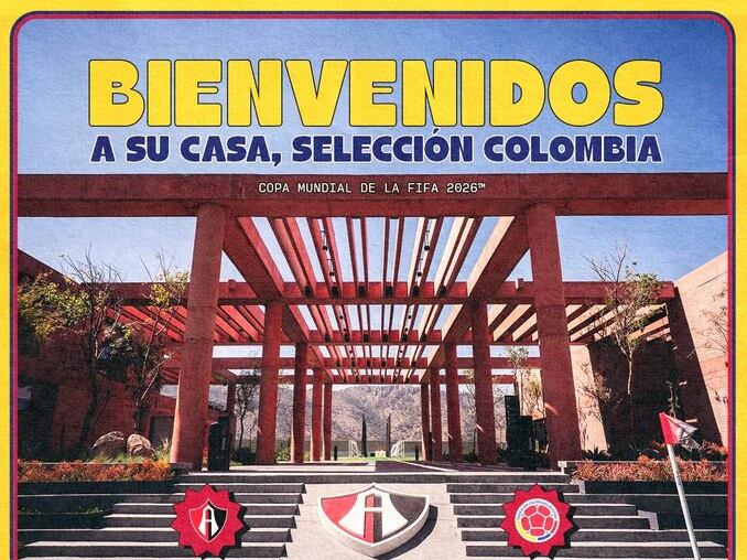 Atlas le dio la bienvenida a la Selección Colombia a su sede de entrenamientos de cara al Mundial / Atlas