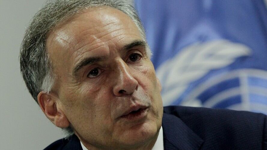 Jean Arnault, jefe de la misión de la ONU en Colombia. Foto: Colprensa - Diego Pineda