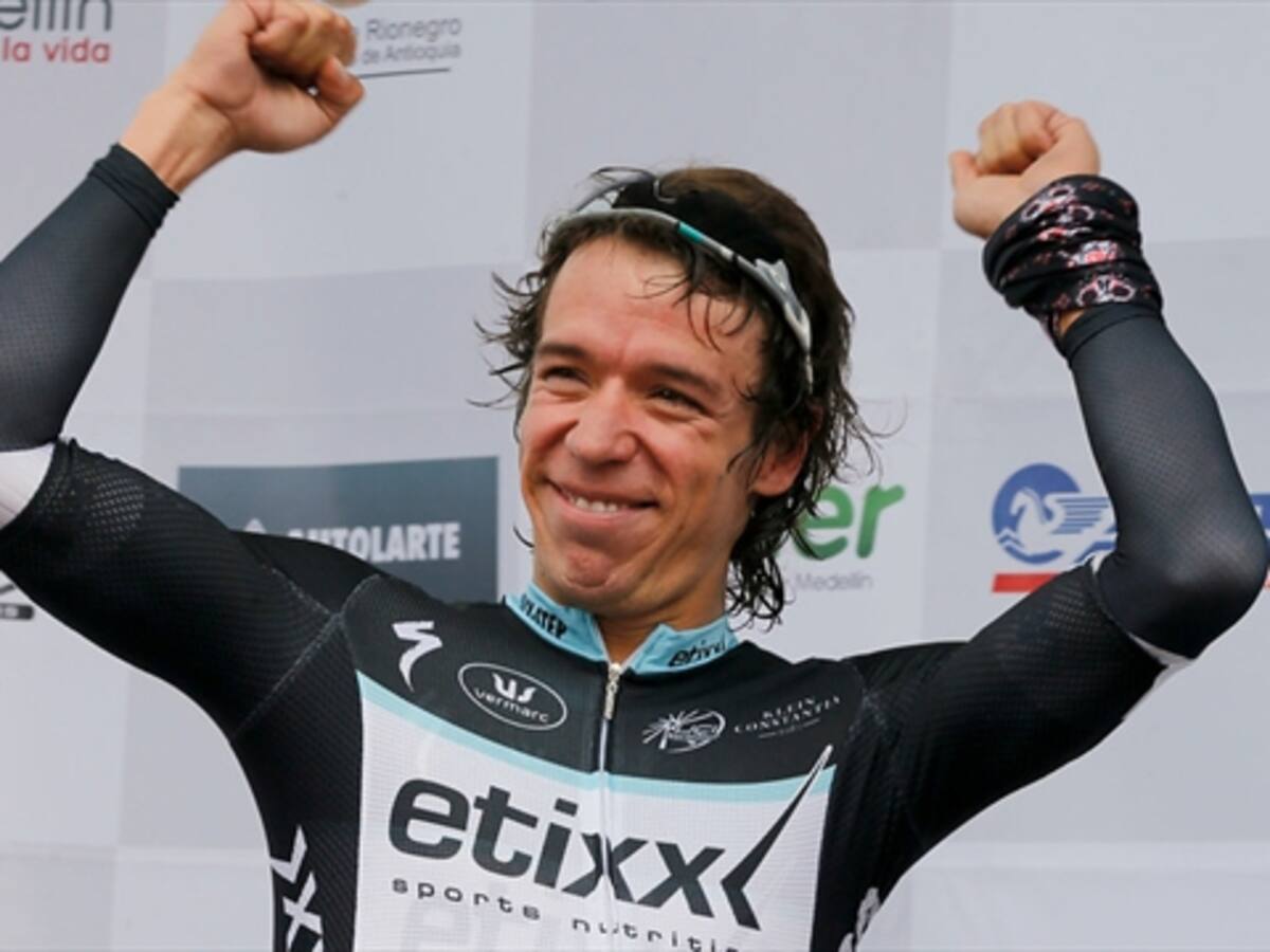 Mi compromiso es estar en el podio: Rigoberto Urán