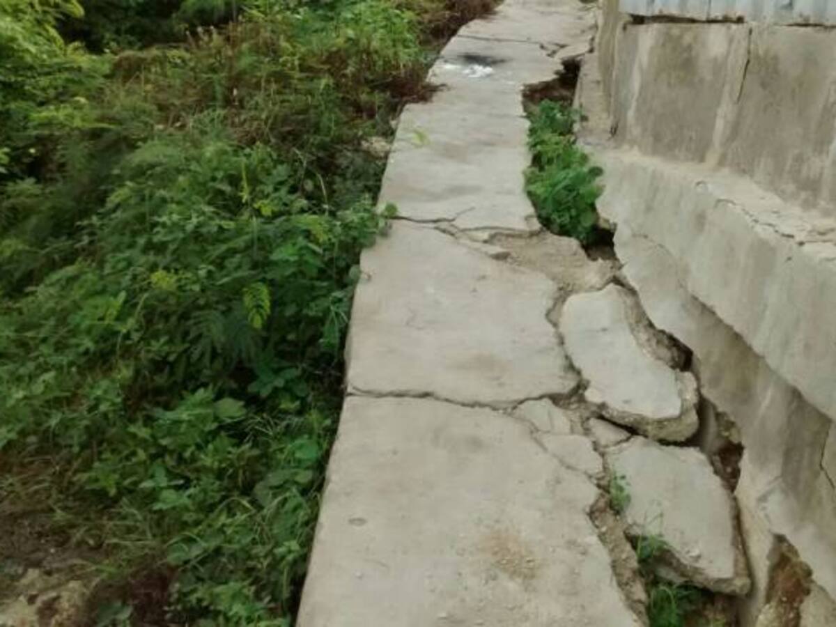 Tras millonaria inversión un jardín infantil fue desocupado por presentar alto riesgo