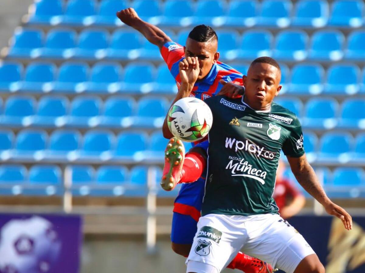 Deportivo Cali gana bien y se trae los tres puntos de Santa Marta