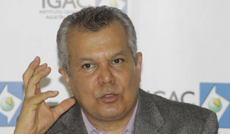 Juan Antonio Nieto Director Nacional del IGAC explicó que este fenómeno está ligado a situaciones de orden público