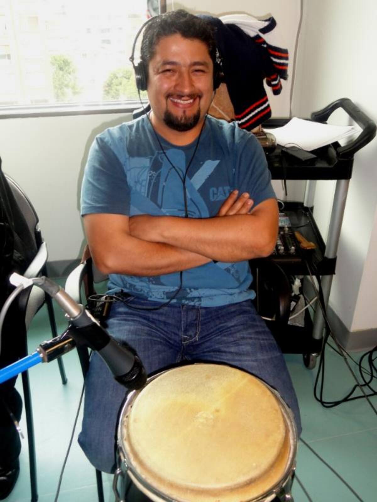 Oscar Delgado, músico de La Ventana