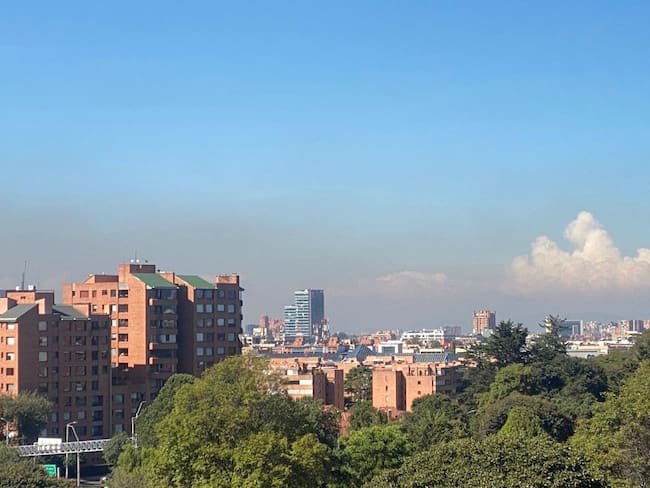 Empeoró la calidad del aire en Bogotá: hay una gran nube de smoke