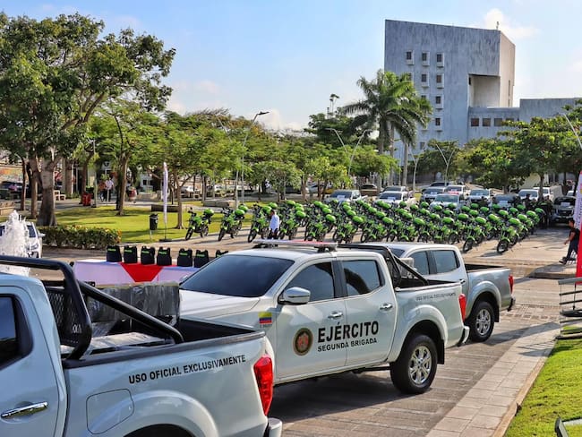 Equipos entregados por la Gobernación: Foto cortesía de la Gobernación del Atlántico.