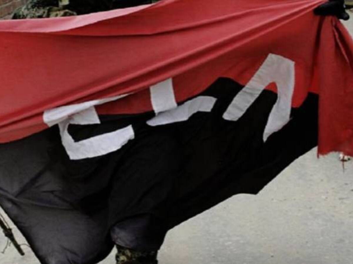 La bandera del ELN no tenía explosivos