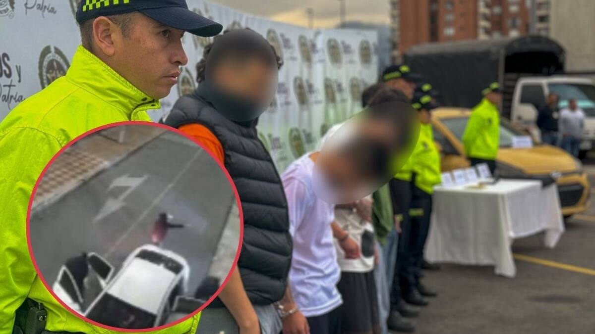 Video: Capturados ‘Los Toyoteros’, responsables de robar 22 carros en Bogotá