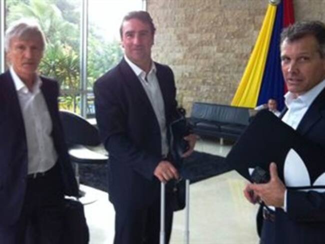 El cuerpo técnico de la selección Colombia ya está en Barranquilla