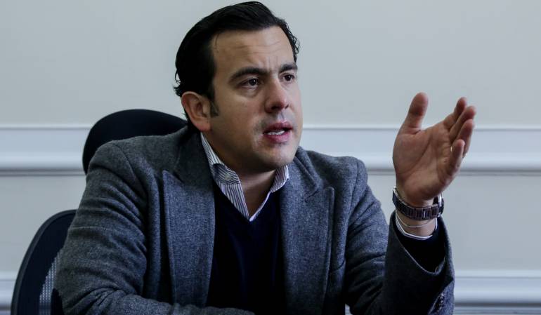 Rodrigo Lara Restrepo, presidente de la Cámara de Representantes.