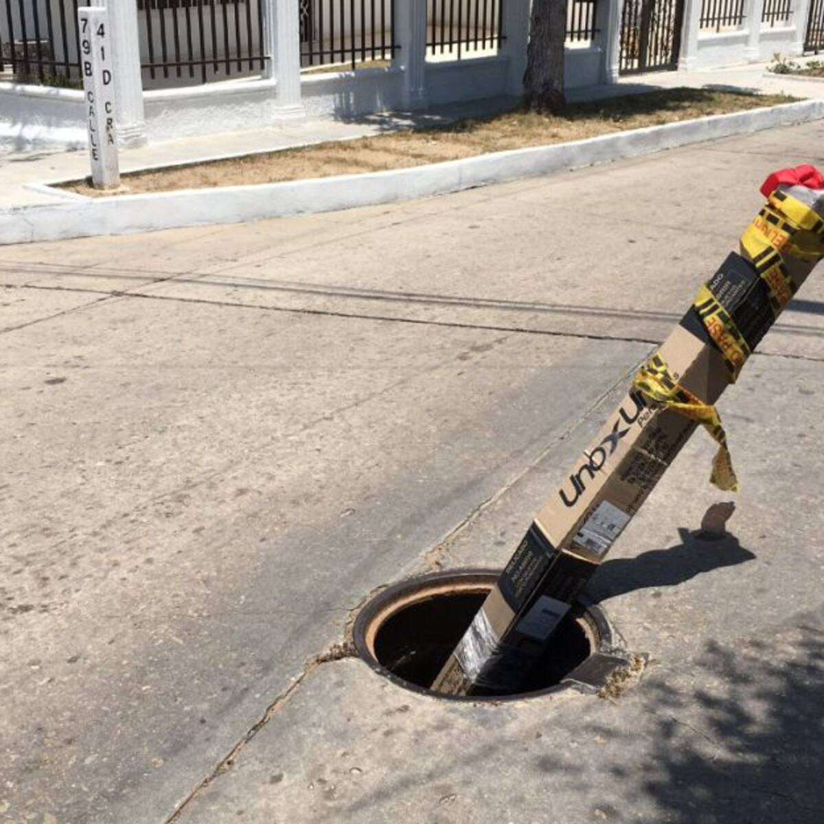 Se dispara robo de tapas de alcantarilla en Barranquilla