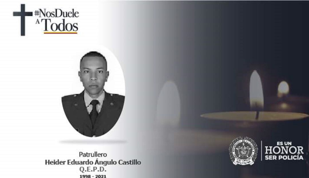 Asesinado policía por un francotirador en Norte de Santander