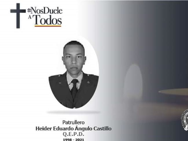 Asesinado policía por un francotirador en Norte de Santander