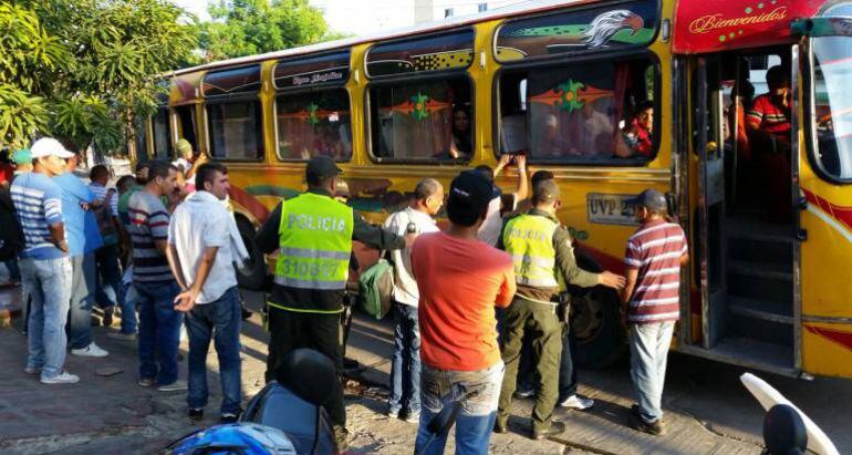 La Policía Metropolitana refuerza vigilancia en el servicio de buses