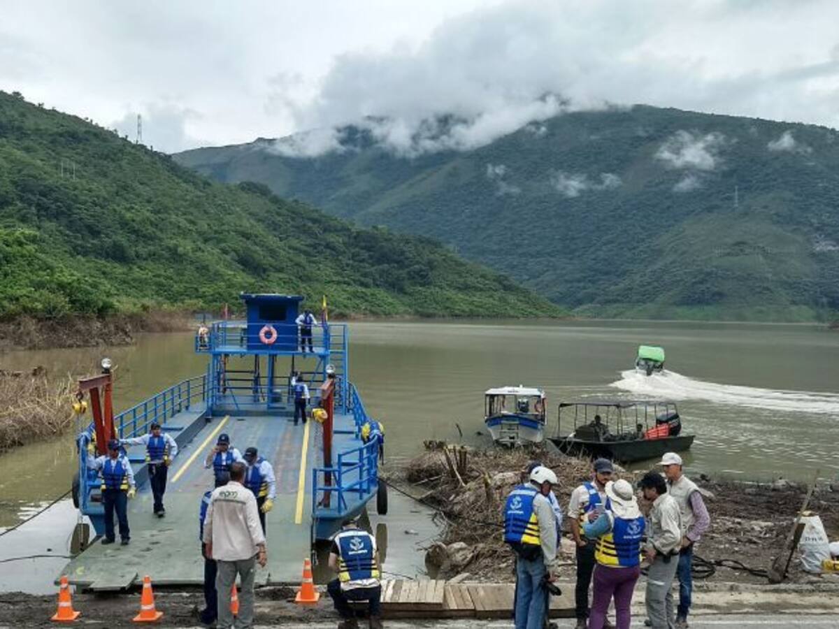 Un segundo ferry apoyará el transporte de carga en Ituango