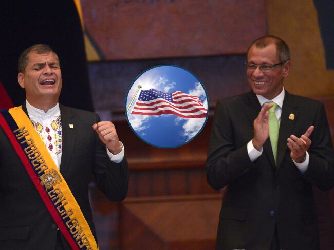 Estados Unidos le prohibió la entrada al país al expresidente de Ecuador Rafael Correa y al exvicepresidente Jorge Glas.