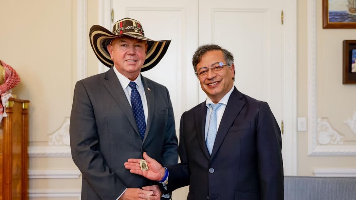 Presidente Petro se reunió con el encargado de negocios de la embajada de EE.UU