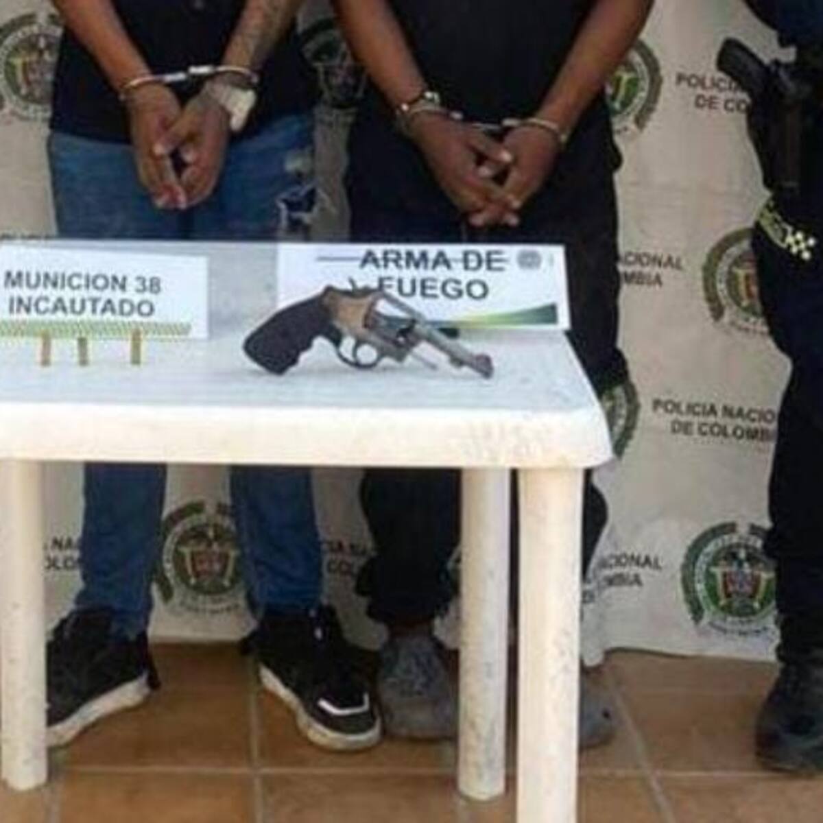 Dos hombres capturados en Mompox luego de intento de hurto a mano armada