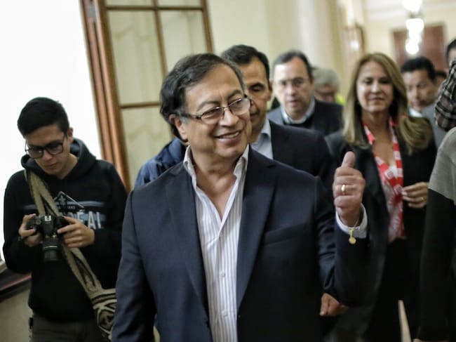 Candidato presidencial Gustavo Petro. Foto: Colprensa.