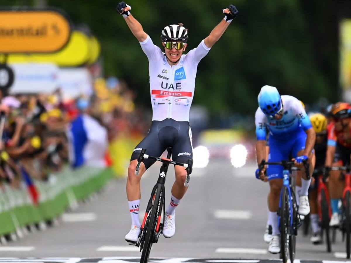 Pogacar ganó la etapa 6 y es nuevo líder del Tour; Nairo terminó quinto