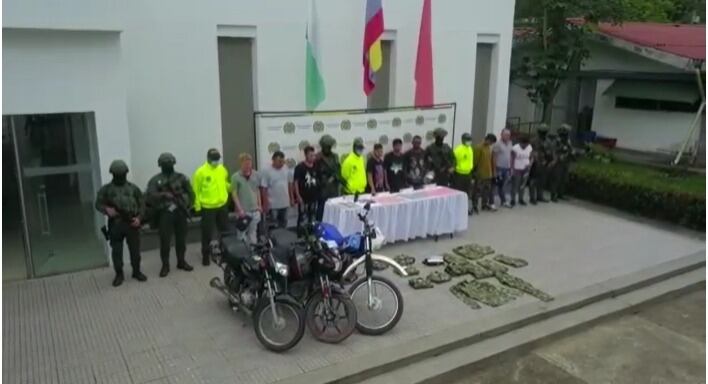 Capturados del Clan del Golfo