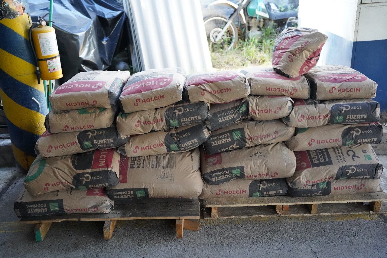 Entrega de ayudas humanitarias en Ocaña. / Foto: Cortesía.
