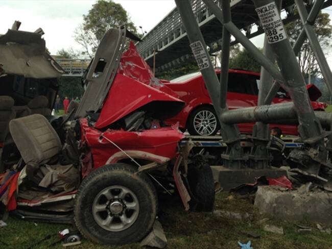 A las 2:00 de la tarde está citado el conductor de accidente en Bogotá