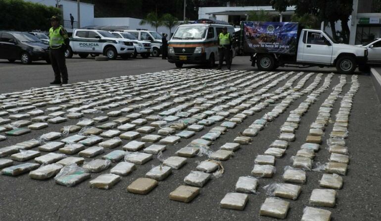 Cargamento de droga.