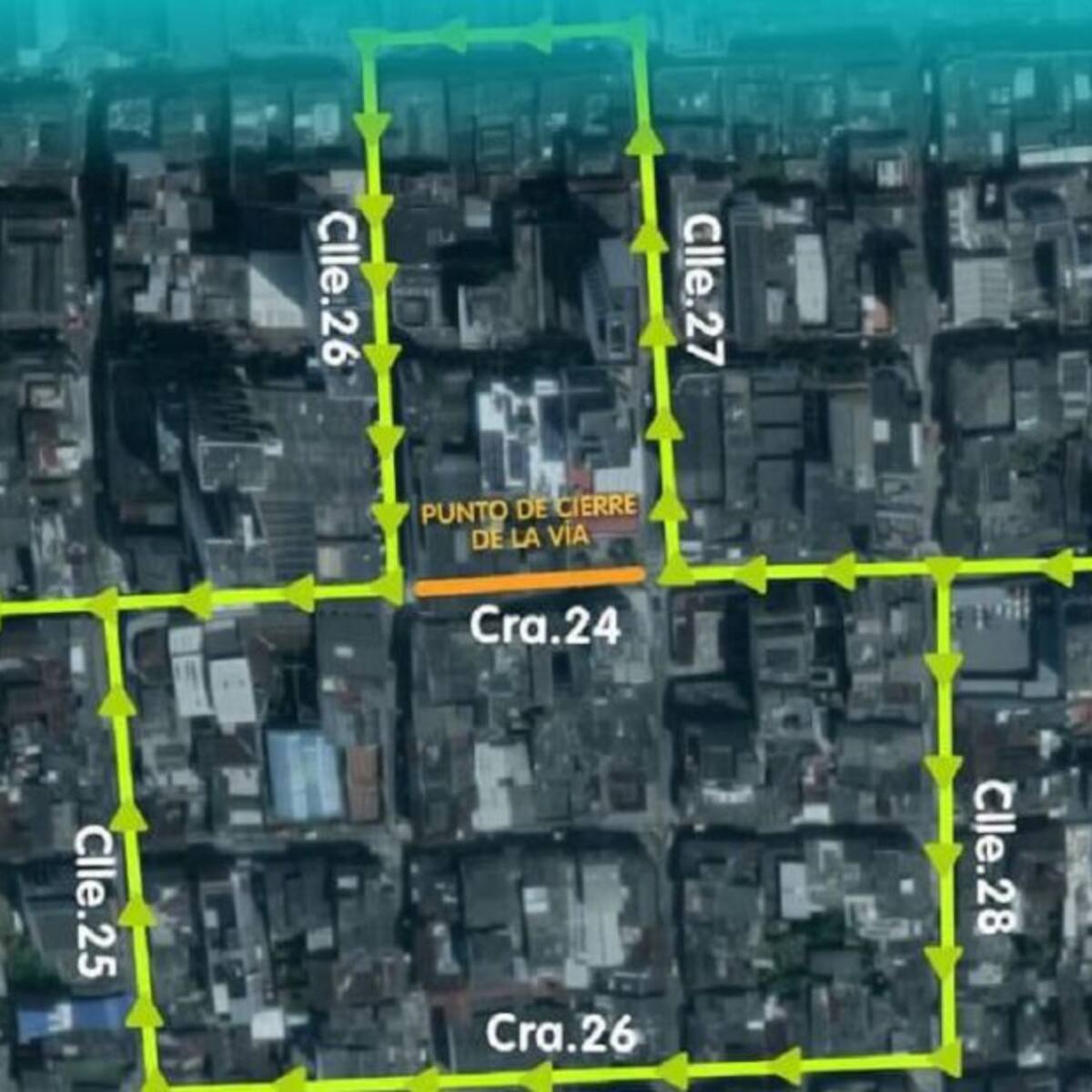 Hasta el 20 de febrero habrá cierre en la carrera 24 con 27 de Manizales
