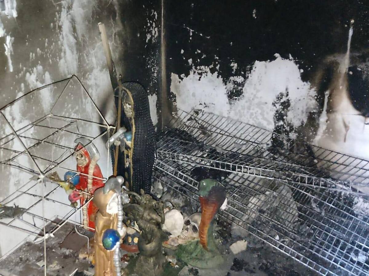 Se incrementan los incendios ocasionados por veladoras y altares de santería en Ibagué