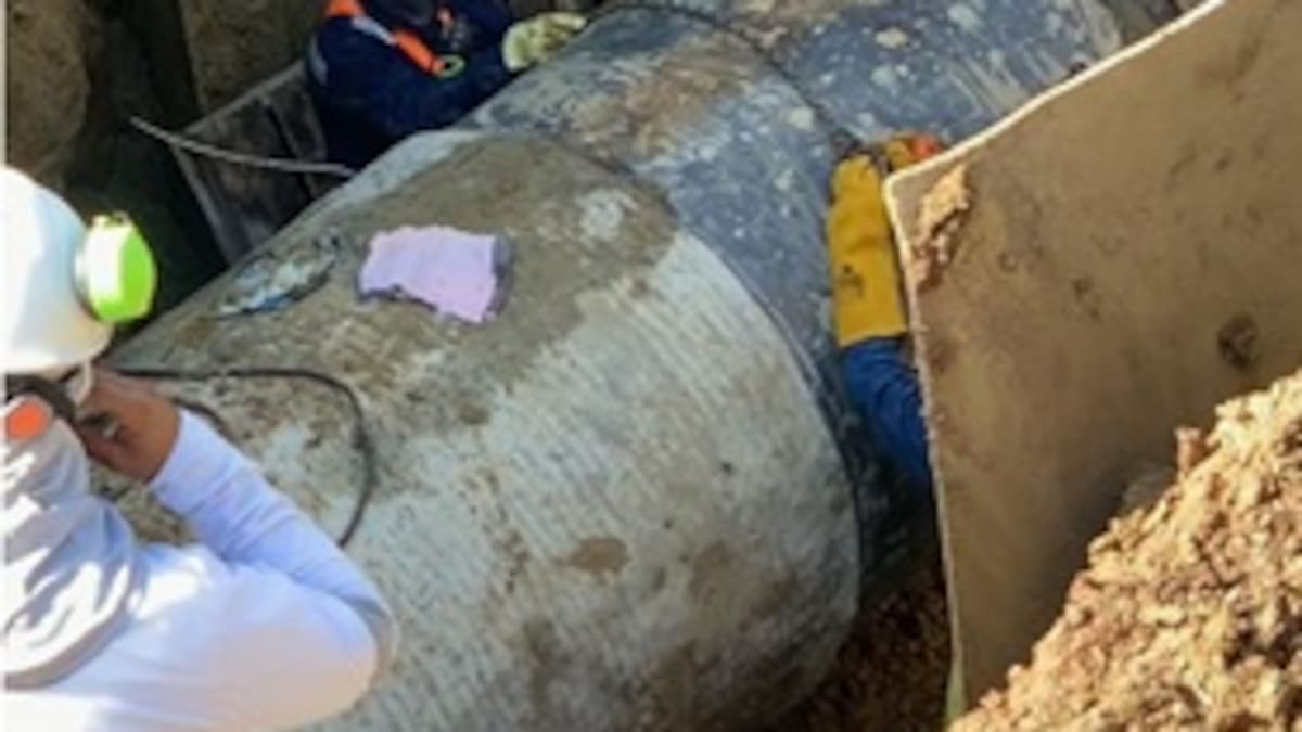 Aguas de Cartagena identifica nueva falla en tubería y prevé culminar reparaciones a las 6:00 p. m.