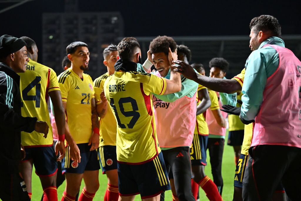 Selección Colombia en el amistoso ante Japón (Photo by Kenta Harada/Getty Images)