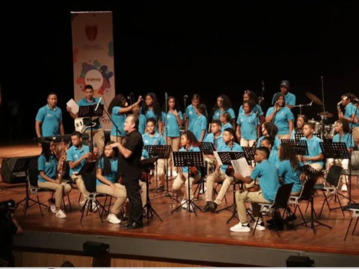 Clínicas kids e instrumentales de Unibac encabezaron concierto en Cartagena